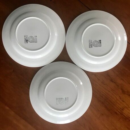 Yellow Glasgow Plates