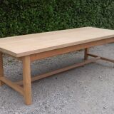 Farm table in solid oak