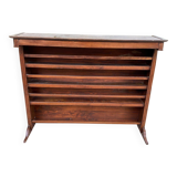 19th century solid oak wood dresser ladder