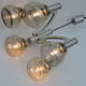 Vintage Design 70' Sciolari 5 fires Italy