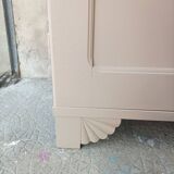 Pretty period Art Deco 3-door wardrobe