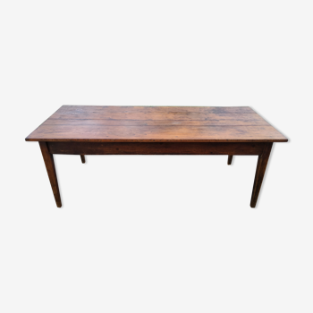 Table de ferme XIXième siècle 197cm