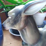 Large ceramic fawn or doe.