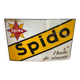 Advertising enamelled plate spido oil 1932