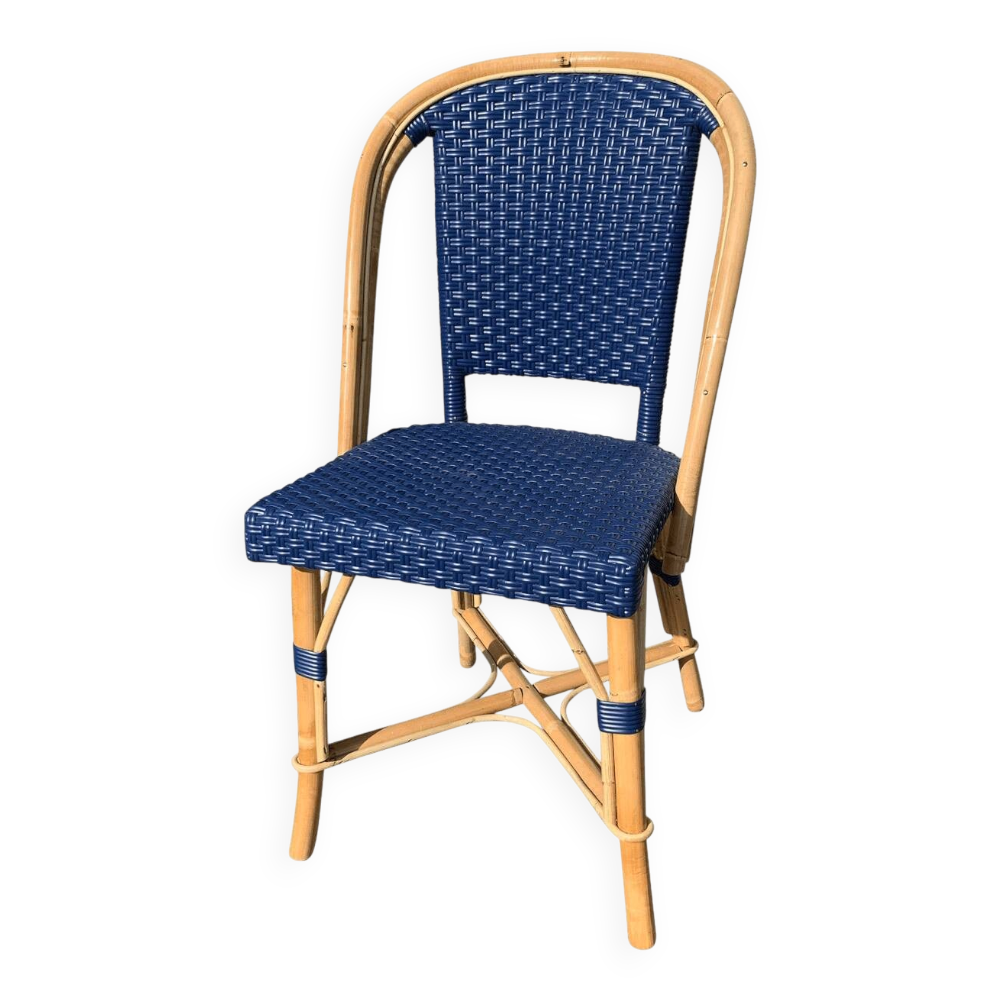 Fouquet's chair in ultramarine blue