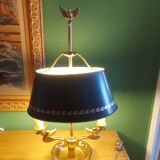 BOUILLOTTE LAMP IN BRONZE, SIGN DECOR