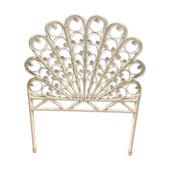 Tête de lit en rotin Peacock