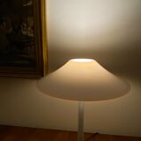 Cini Boeri, 2 Pink glass "Chiara" Table Lamp, Venini Murano, Italy, 1984