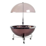 Rolling mini bar attributed to Pierre Cardin