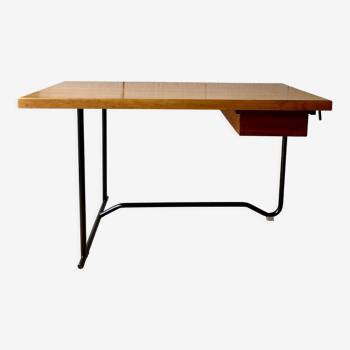 Bureau bois années 60