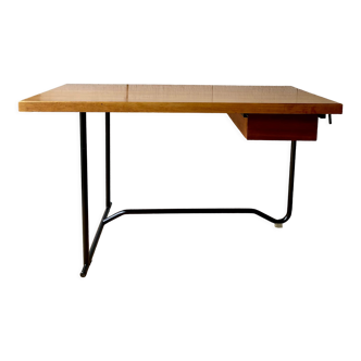 Bureau bois années 60