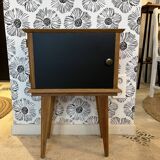 Sienna wooden bedside table in Scandinavian style