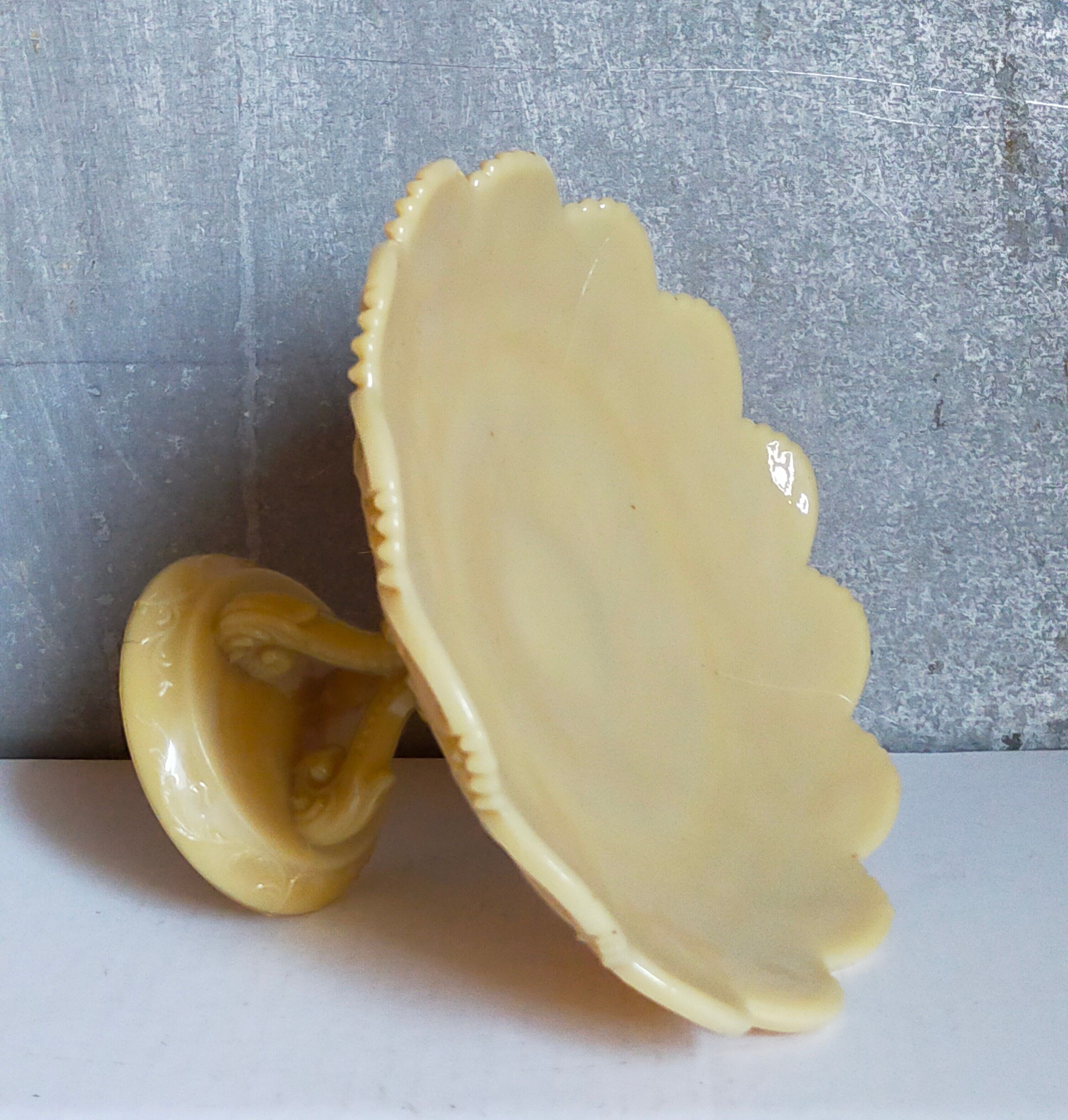 Opaline cake cup early twentieth century