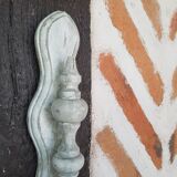 Grey patinated wall candle holder wall lamp