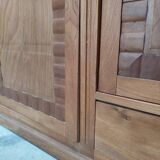Asymmetrical art deco wardrobe