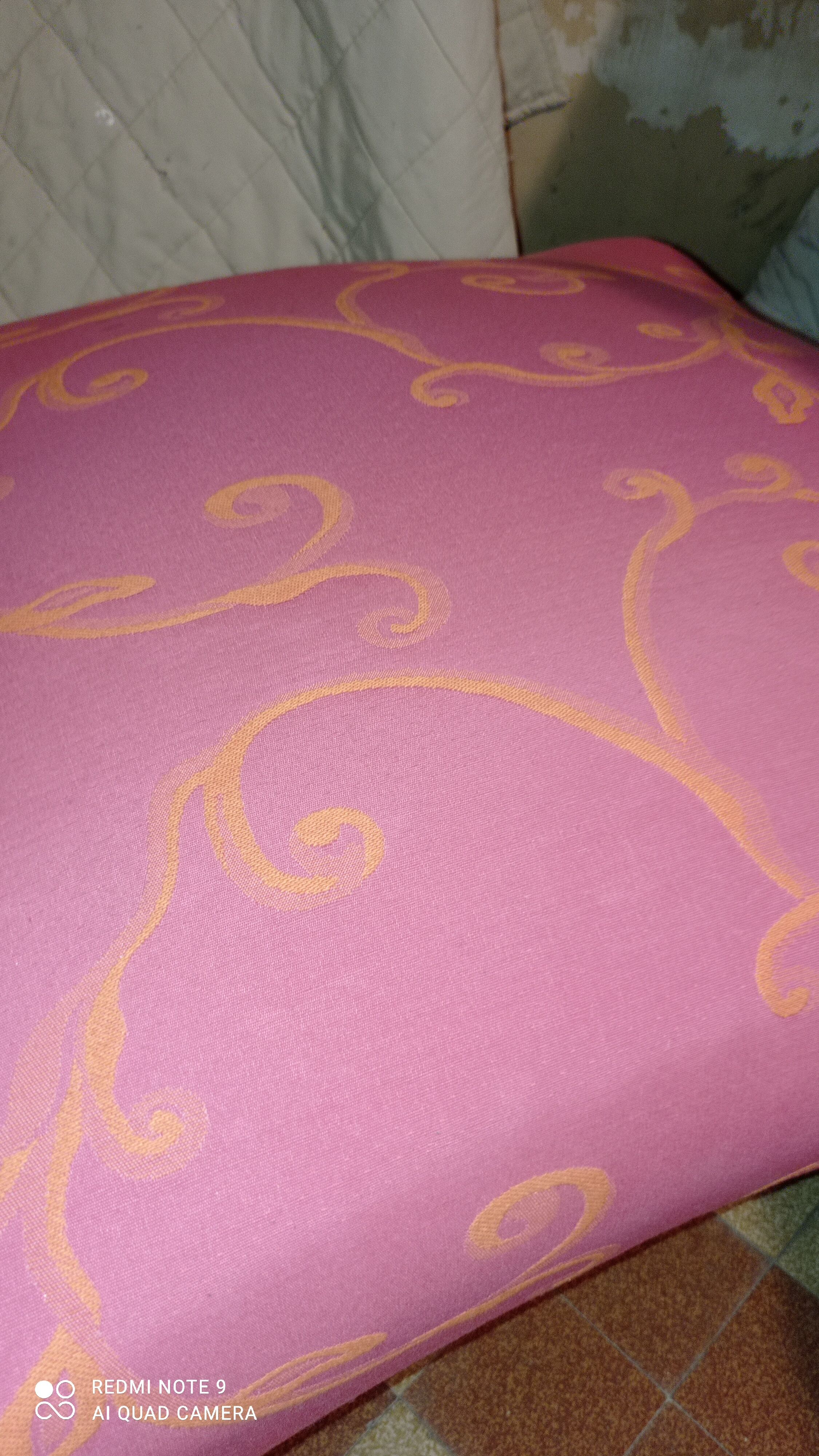 Upholstered footrest