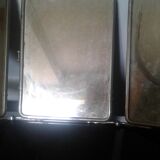 Art Deco barber triptych mirror