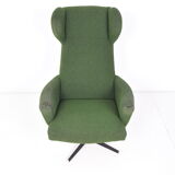 Swivel Armchair in the middle  of the century,1970's.