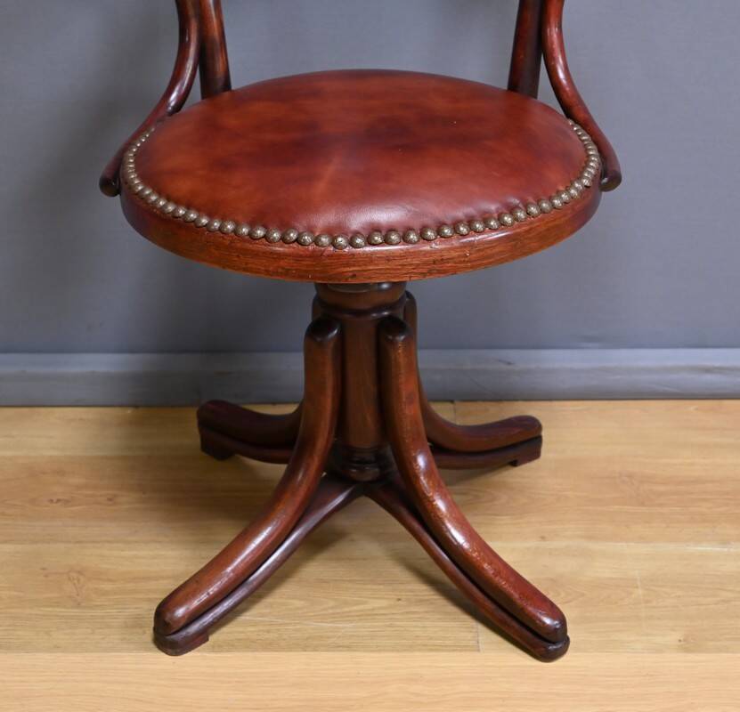 Stained Beech Office Chair  – 1930
