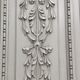 Wardrobe 3 doors, 3 drawers Louis XVI style patinated