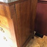 Commode with marble top