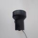Brama desk lamp black metal flexible arm Italy vintage 70s