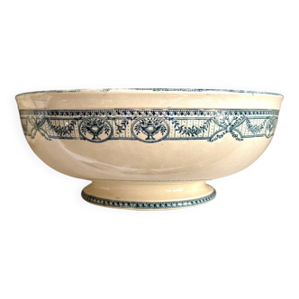 Salins ironware salad bowl, "Directoire" service