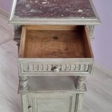 Lacquered bedside table early 20th century