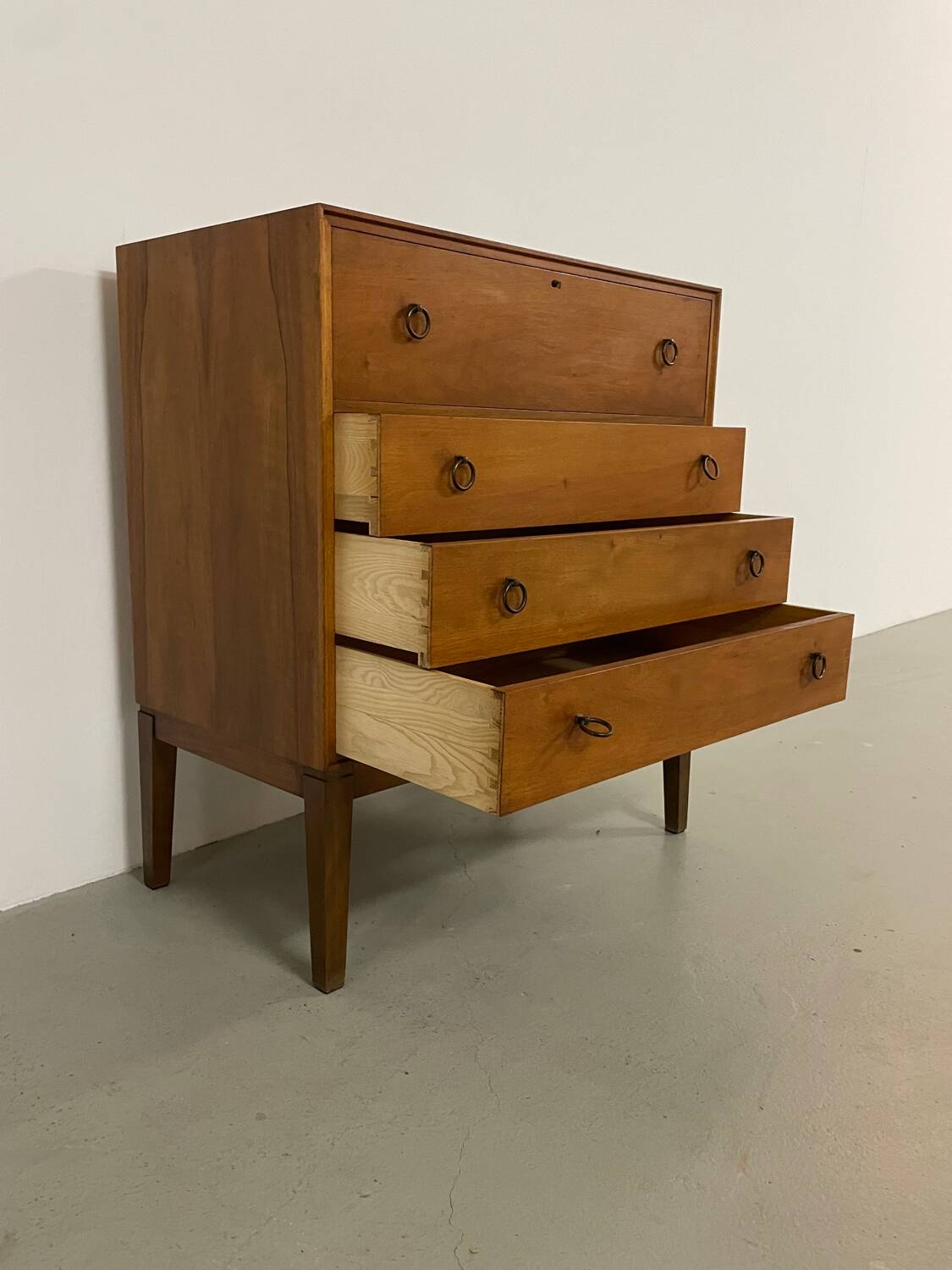 Danish Chest of Drawers Vanity by Peter Hvidt 1950s