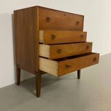 Danish Chest of Drawers Vanity by Peter Hvidt 1950s
