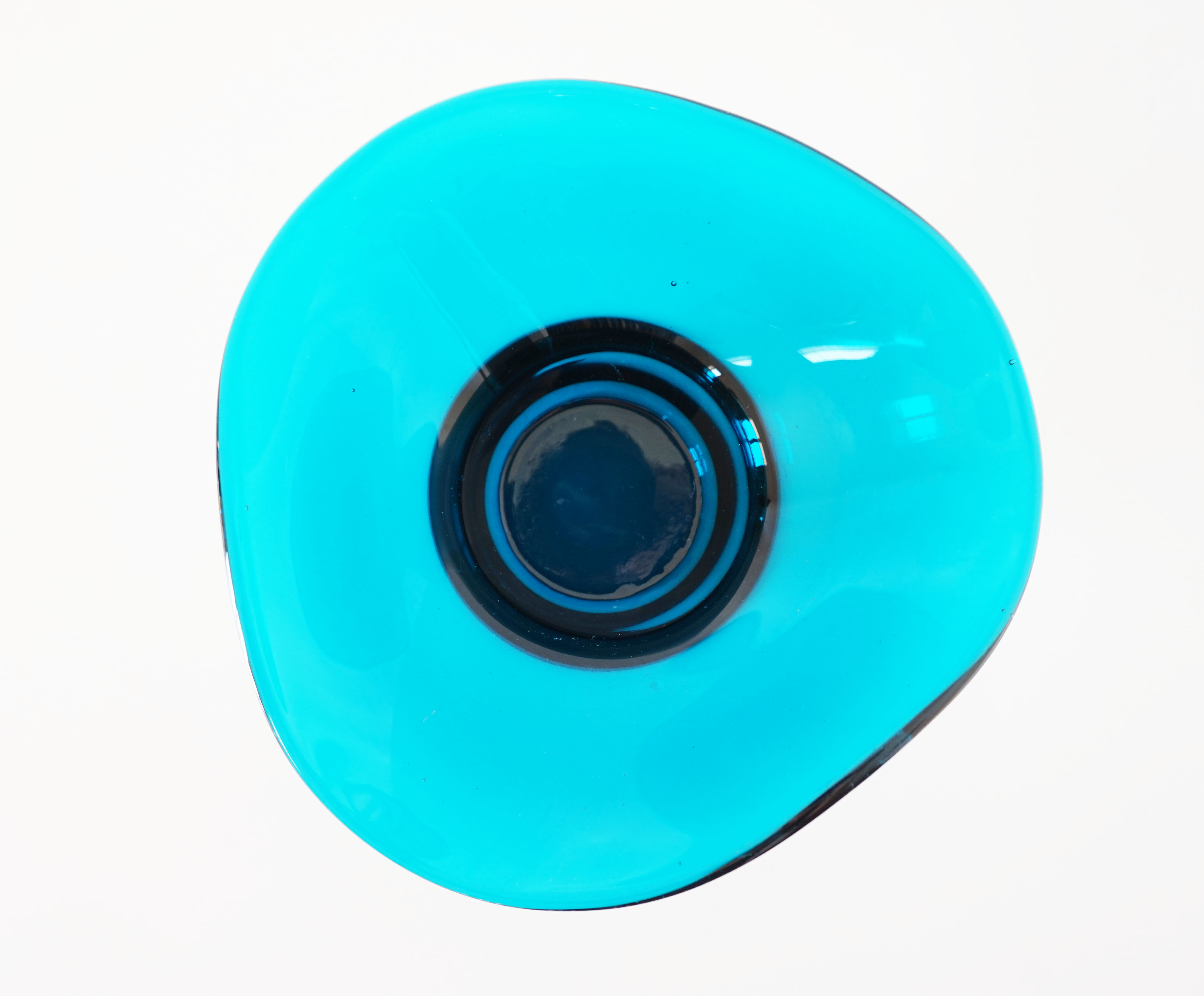 Trinket bowl glass pocket 1960