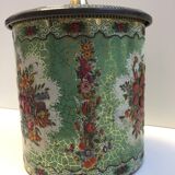 Vintage Tin Container Made in Holland 1950 Biscuit Box Candy Box