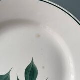Set of 11 plates h.b.c. montereau, vernon model