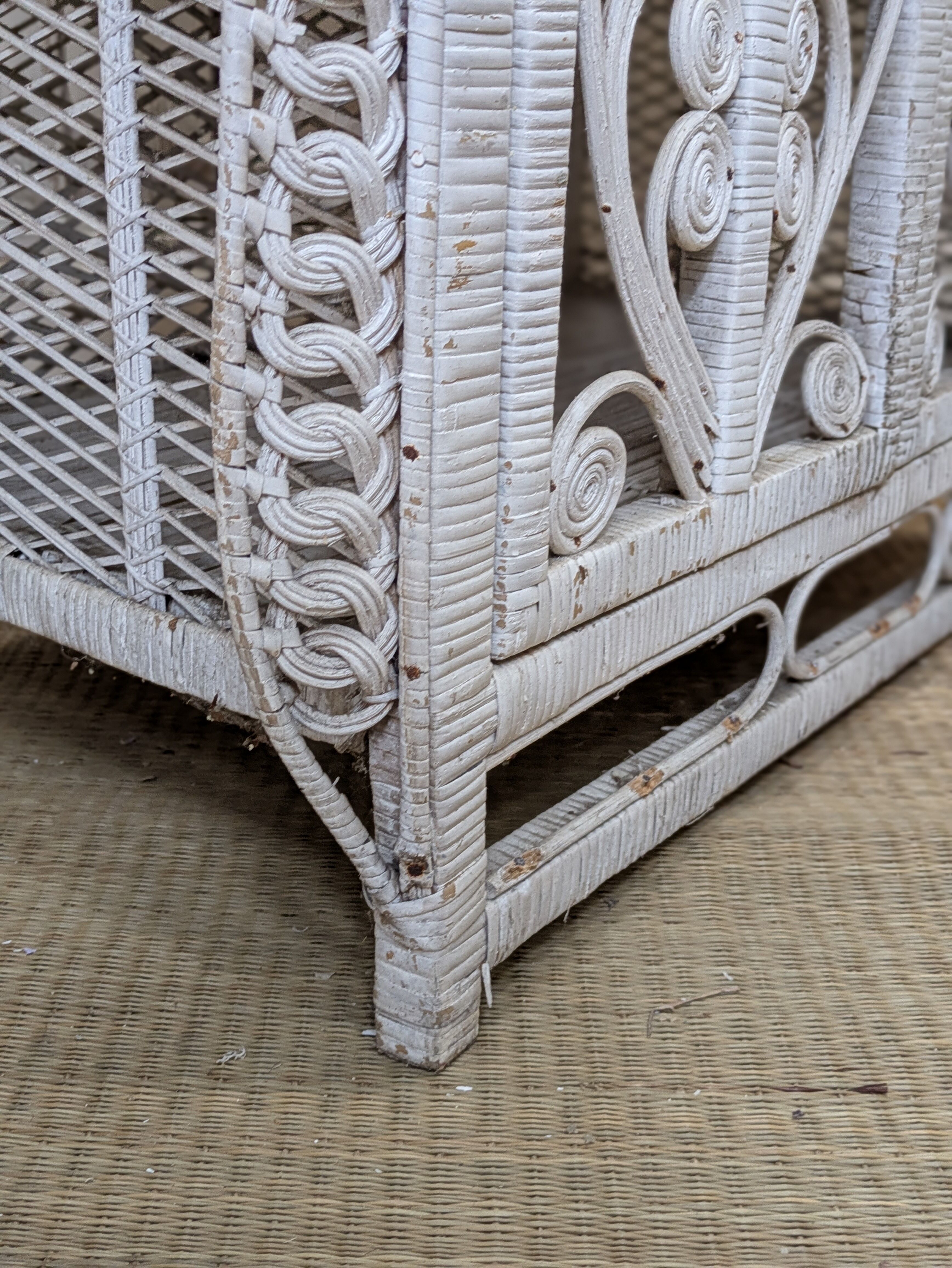 Armoire rotin