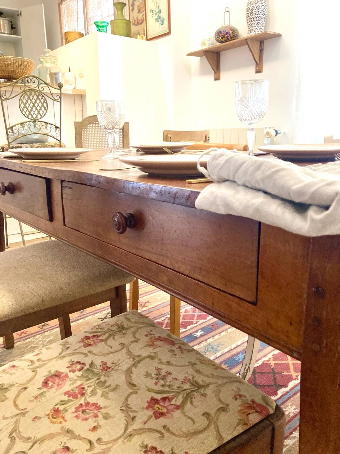 Farmhouse table