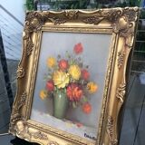 Country bouquet painting