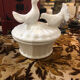 Ceramic plate with 2 doves