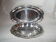 Set of 2 oval stainless steel dishes