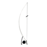 Large arc plexiglass floor lamp