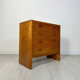 1960s Vintage Danish Teak Dresser Chest of Drawers by Niels Bach