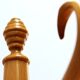 Vintage parrot coat rack