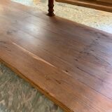 Oak draper table 2 drawers