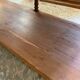 Oak draper table 2 drawers