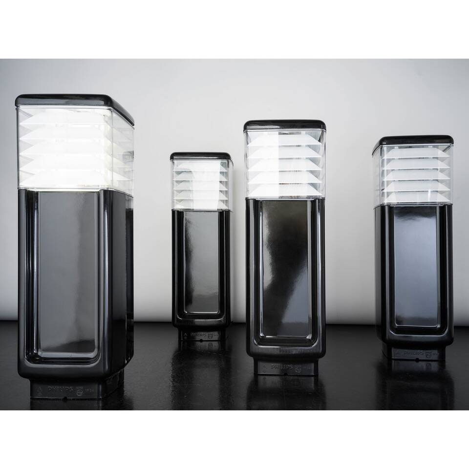 Philips garden column lights,1980s.