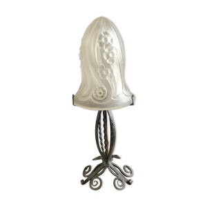 Lampe art déco - fer
