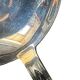 Silver metal cutlery set