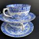 Magnifique lot de Tasses & Soucoupes China Blau - Tuppack Tiefenfurt