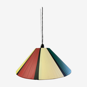 Vintage vinyl pendant lamp