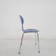 Arne Jacobsen for Fritz Hansen ultramarin ( L15) wooden "Ant" chair, Denmar