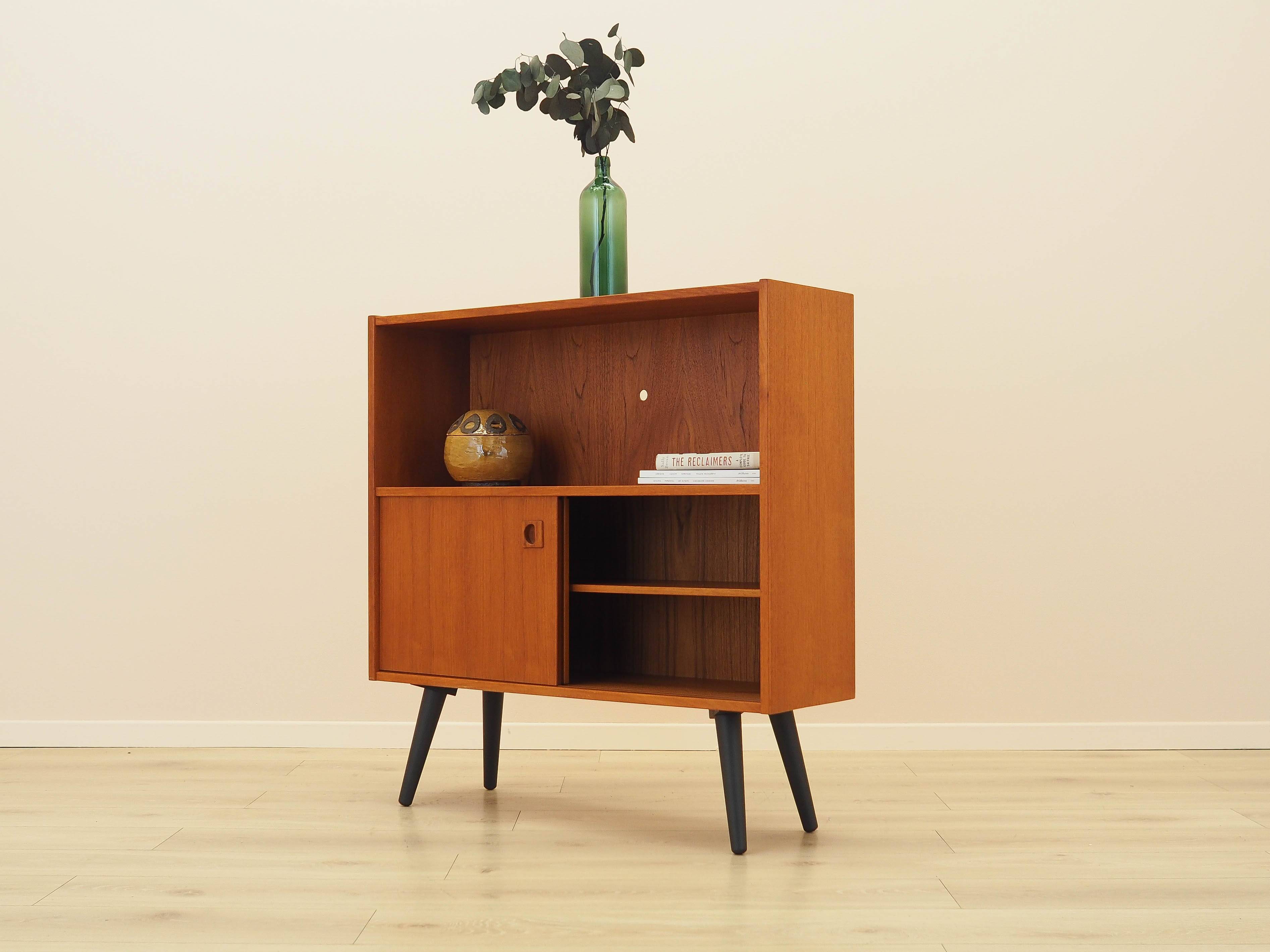 Teak bookcase, Danish design, 1970s, made in Denmark